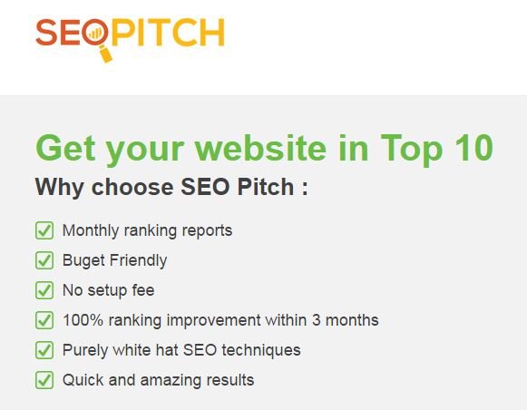 SEO Pitch