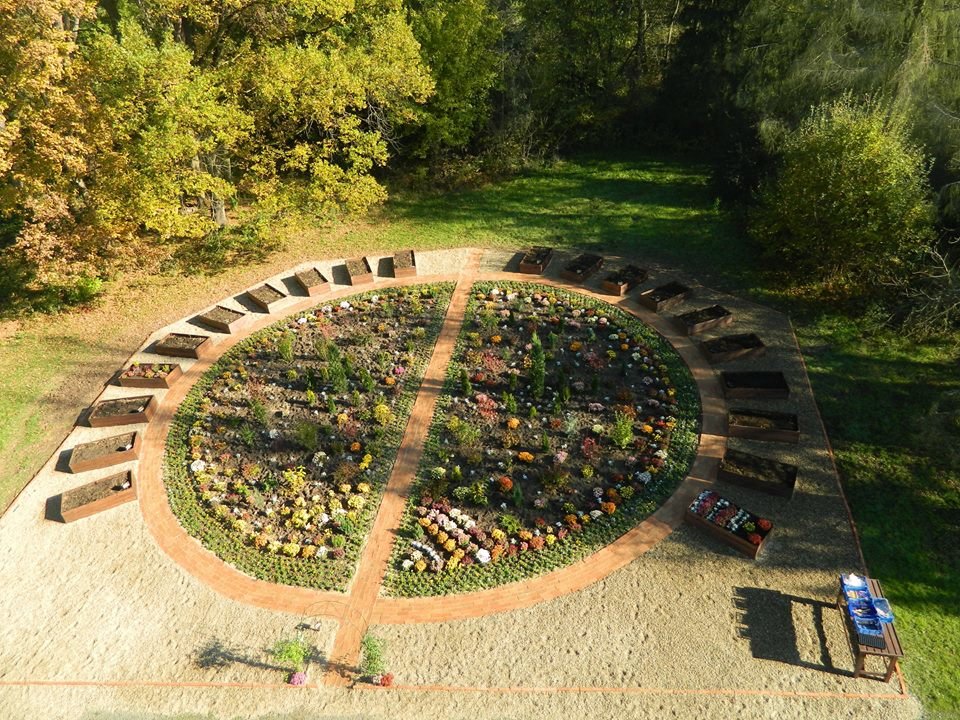 Grădina terapeutică la Spitalul de Psihiatrie din Căpâlnaş