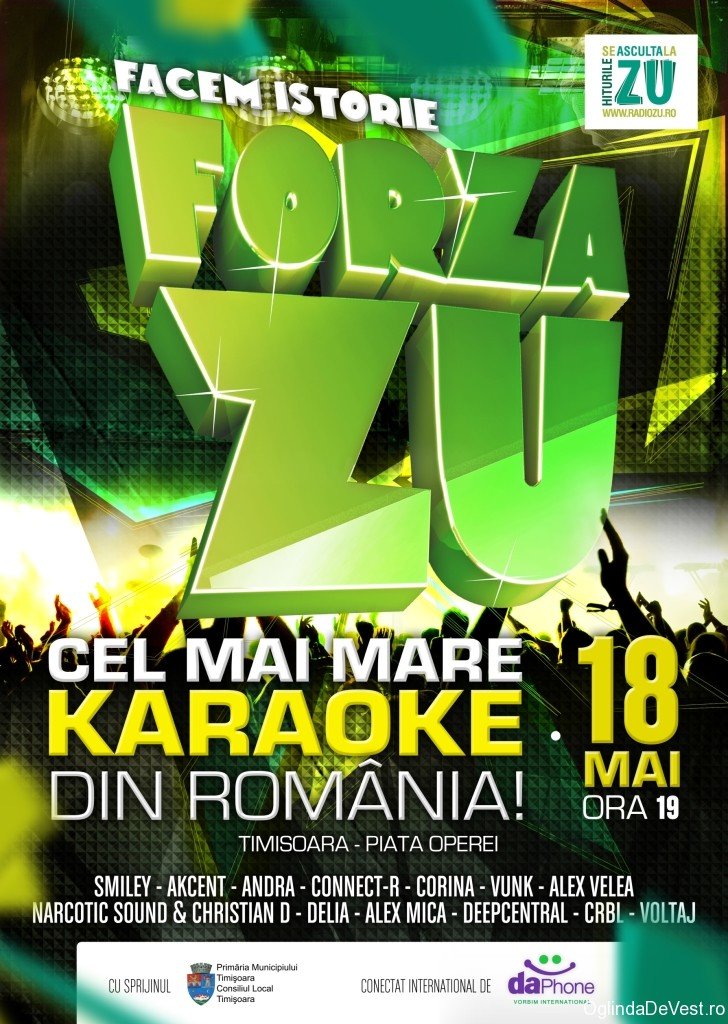 Cel mai mare karaoke din ţară, la Timişoara