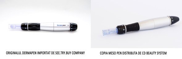 originalul Dermapen vs copia Meso Pen originalul Dermapen vs copia Meso Pen