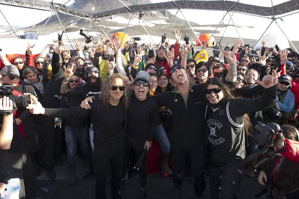 Metallica în Antarctica